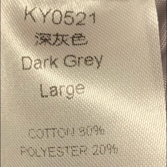 SOLD ✅ Grey Lightweight Jacket - NWOT - L - Picture 9 of 10